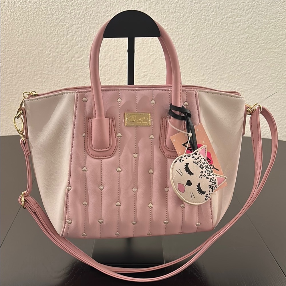 Luv Betsey by Betsey Johnson Light Pink LBGIGII Satchel/Purse/Crossbody